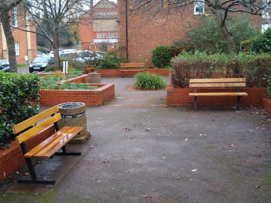 The completed Bench Refurbishment project