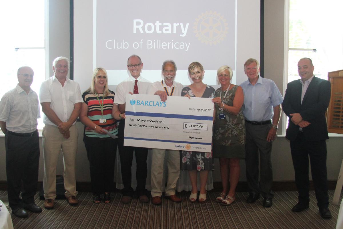 A Large Cheque
