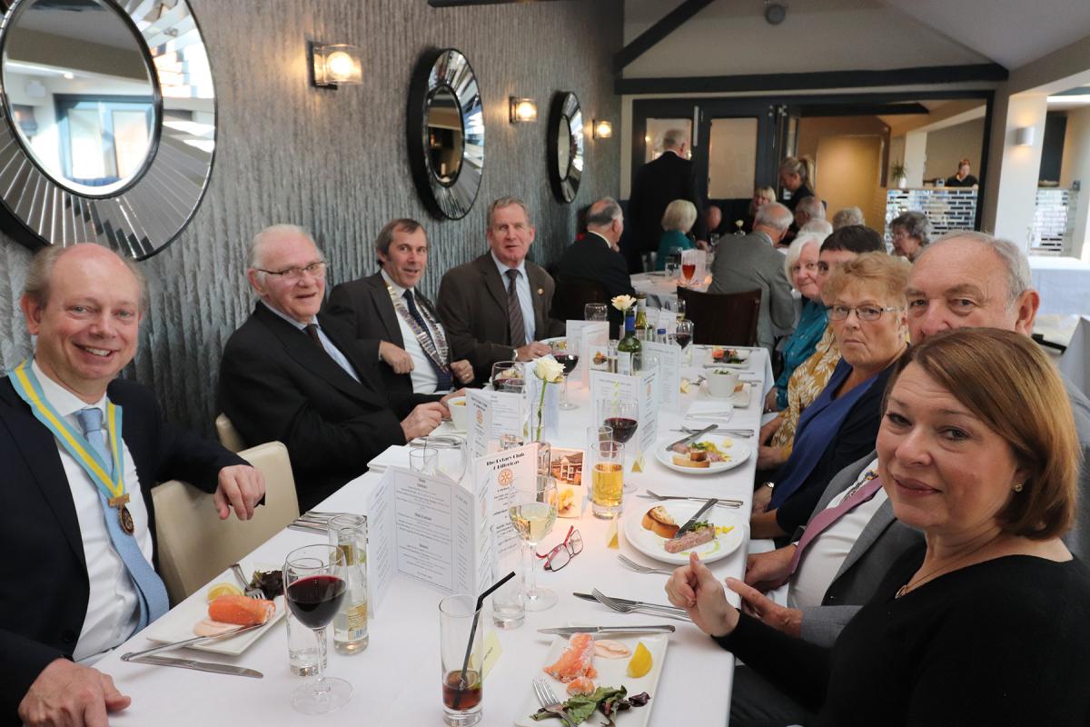 Top Table of honorary members and guests