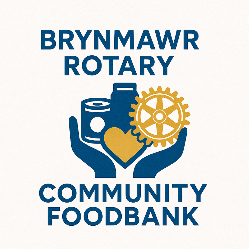 Brynmawr Rotary Community Foodbank Logo