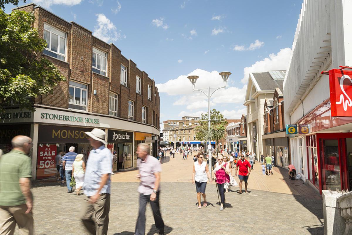 Chelmsford High Street.