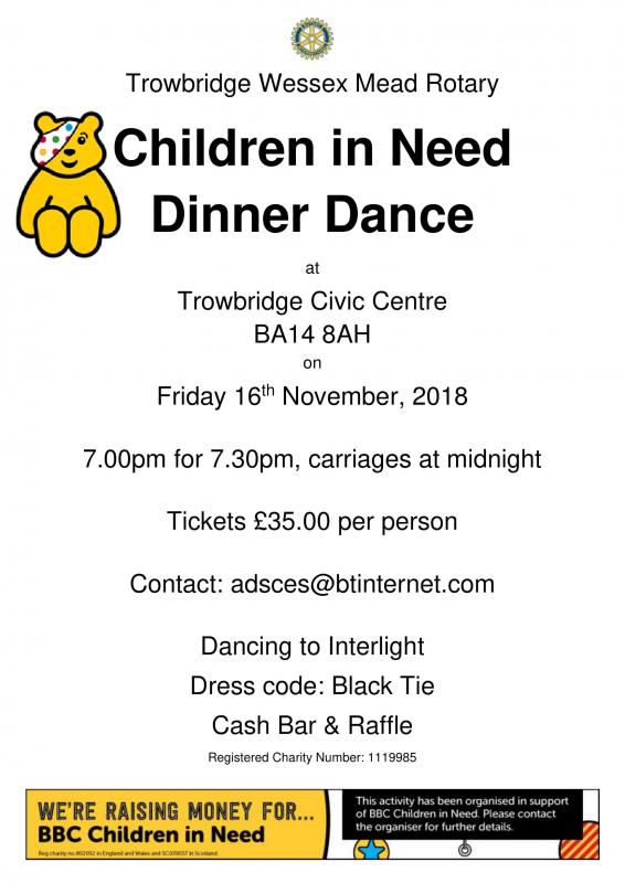 Children In Need Dinner Dance