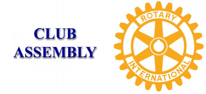 Club Assembly - Rotary Southport Links