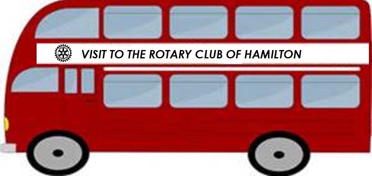 Visit to the Rotary Club of Hamilton - Rotary Club of Motherwell & Wishaw