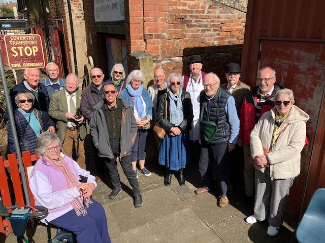A group of Kenilworth Rotary Members visited the Coventry Watch Museum 
