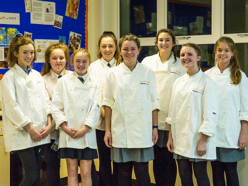 Rotary Young Chef 2015-16 - Jersey Final January 2016 - The competitors