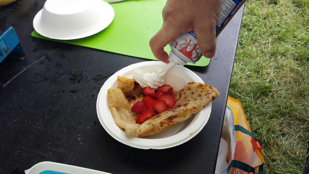 Crepe Tent @ Bridge of Allan Games Sunday 6 August 2023