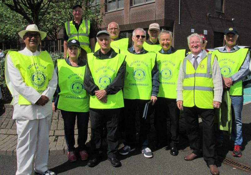 Supporting Cumbernauld Gala Day