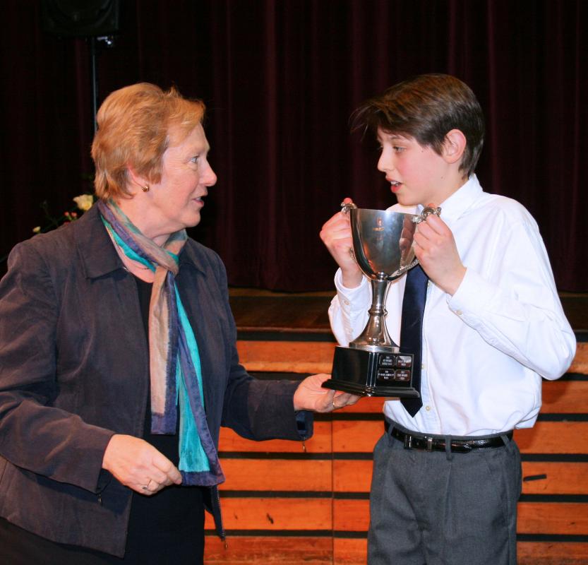 FINAL - SOUTHERN COTSWOLDS ROTARY YOUNG MUSICIAN COMPETITION, 2016 - Edwin Ward - the winner!!