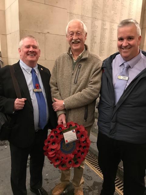 left to right, Graham Bourne, Roger Clarke and David Footitt. Chris Smith- Publicity.