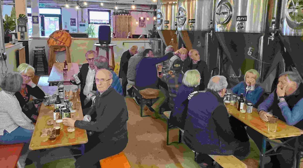 A visit to Docks Beers, Grimsby, May 22nd 2023 Grimsby Rotary
