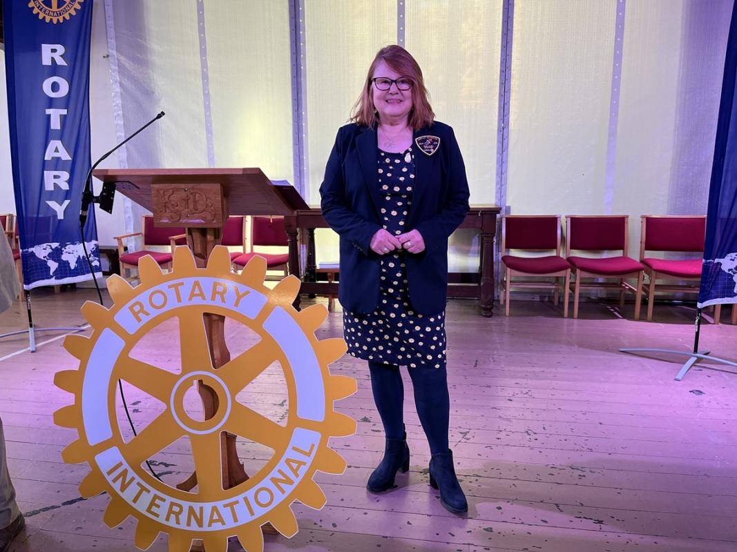 District Governor Kath Robinson