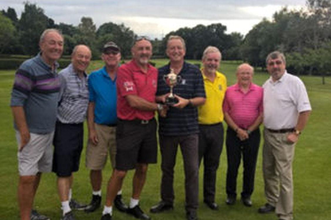 Shanklin Rotary Club wins District Golf Trophy