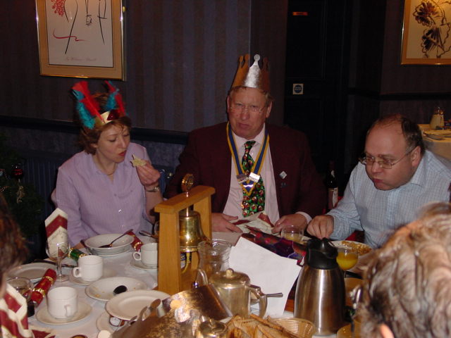 Christmas Breakfast, 2004 -  President John Howard reigning supreme!