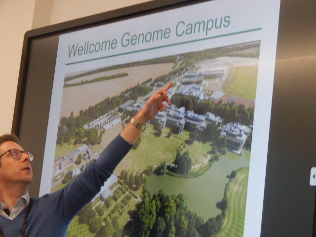 Visit to Genome Centre Hinxton - 