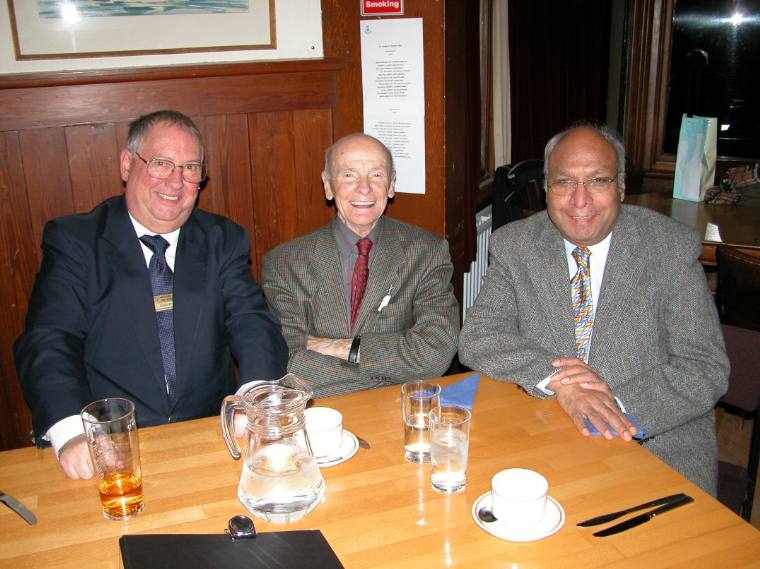 Donad Ritchie, John Walker and Sadhu Gupta