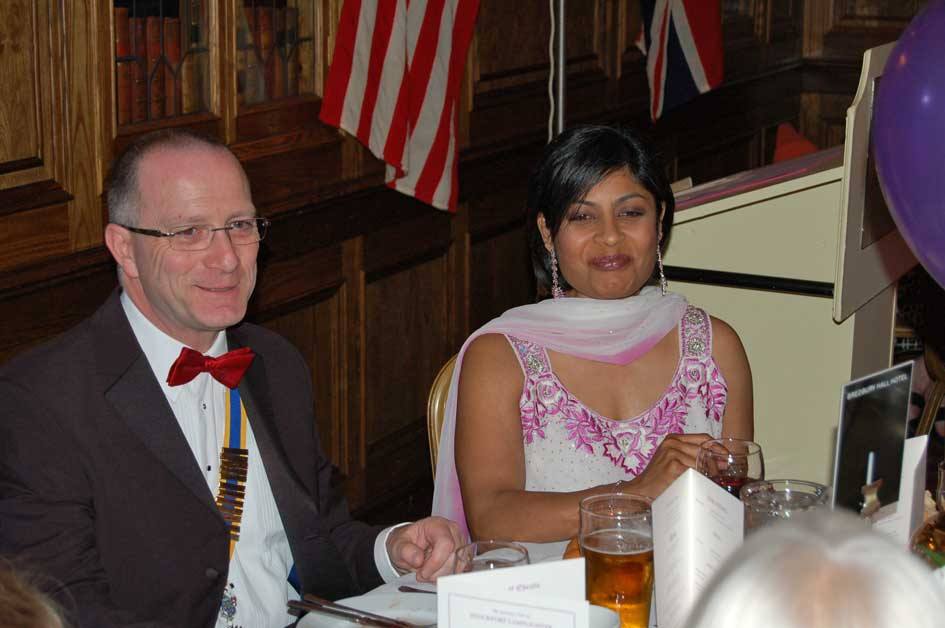 President's Night 2008 - Ron and Tasneem