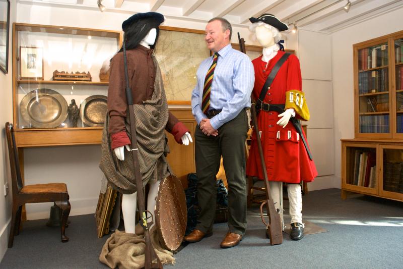 Ranald at the museum