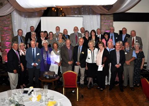 RFE Australian team with their hosts at Mytton Fold Hotel, Langho.