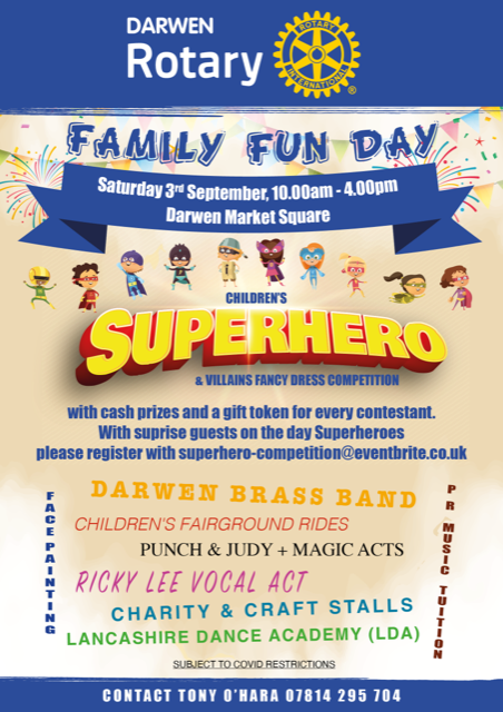 Darwen Rotary Day 2022 poster