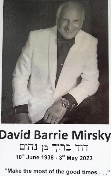 David Mirsky RIP