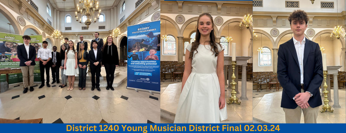 Young Musician 
Vocalist Winner Rose Buggle, Instrumental Winner Fred Blackshaw