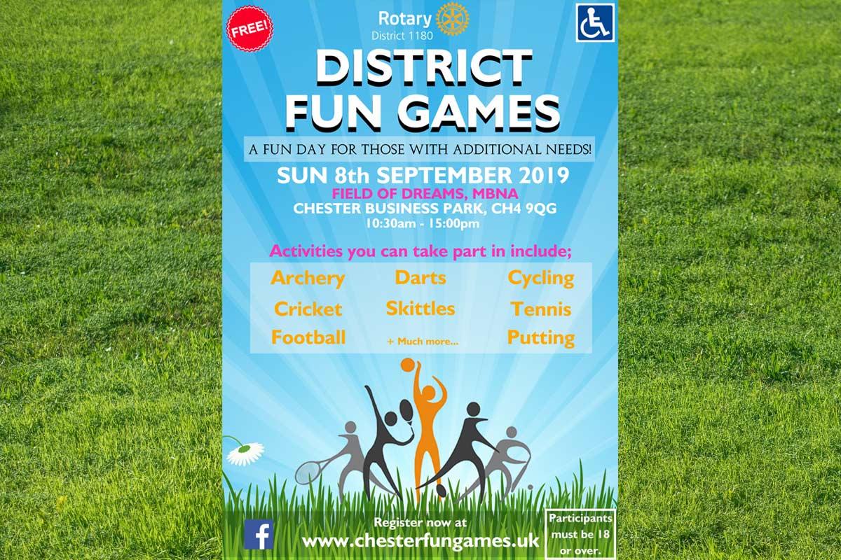 District 1180 Fun Disabled Games 2019