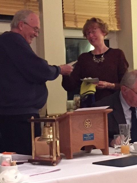 Elizabeth Hardy Inducted into the club - 