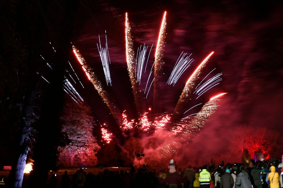 Oswestry Fireworks display