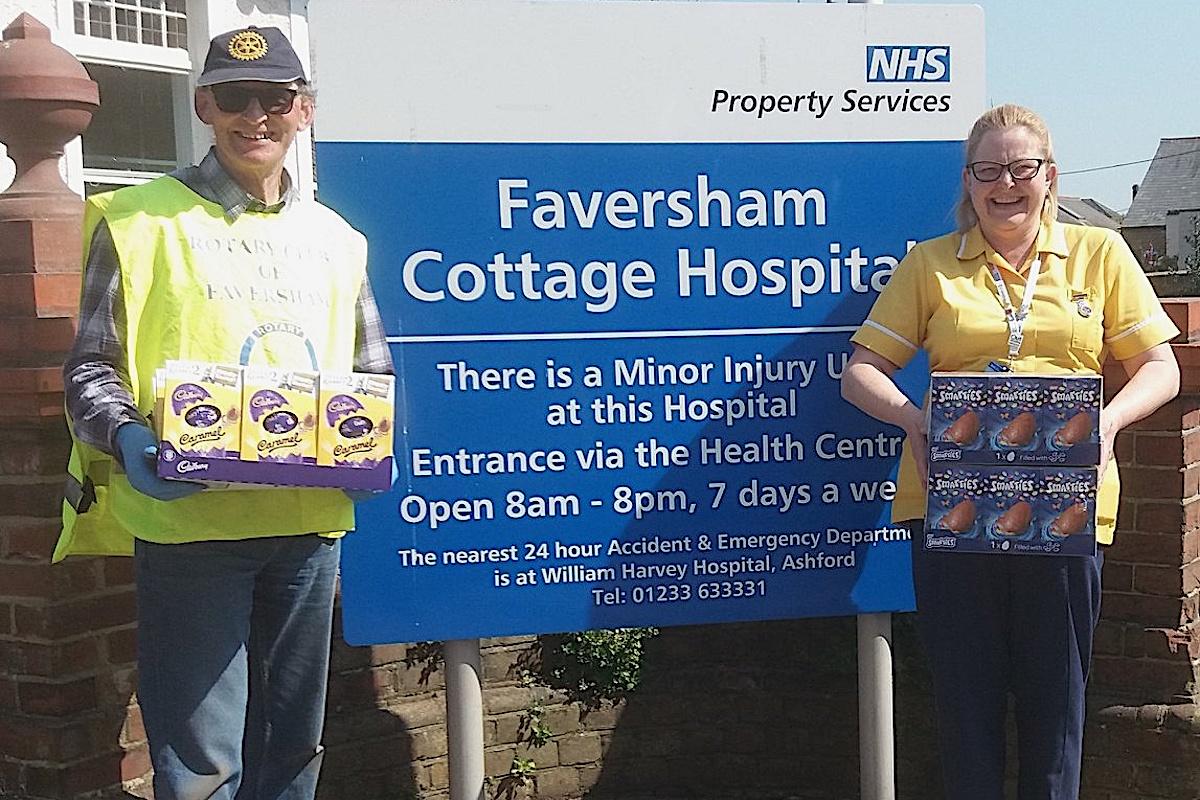 Faversham Rotarians at Work