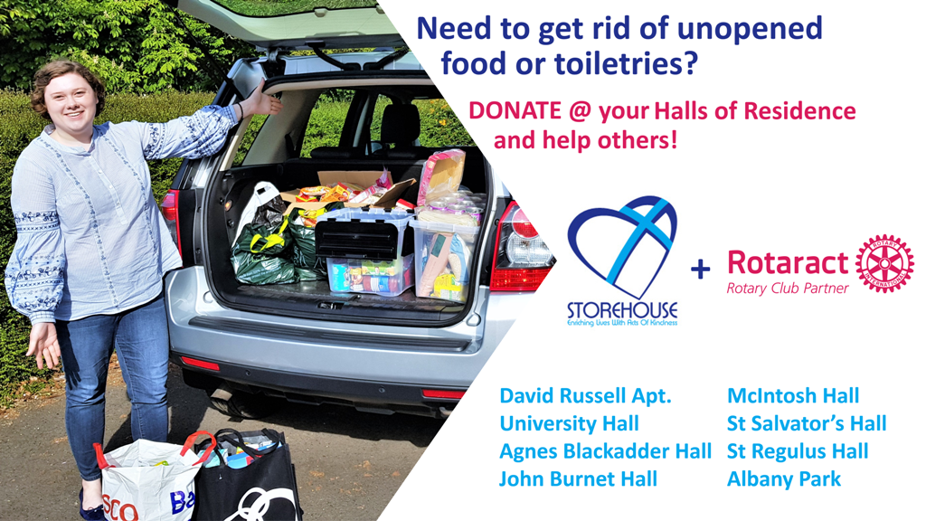 A car full of goodies for the Food Bank - 