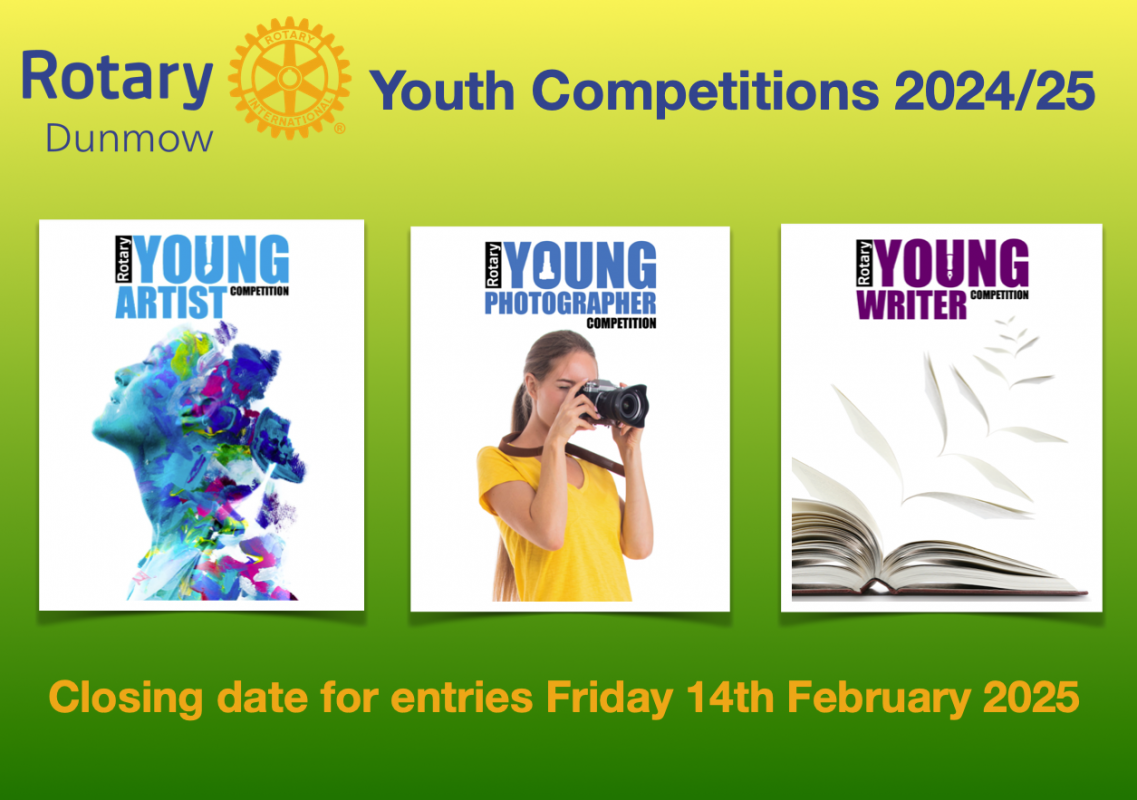 Dunmow Rotary Youth Competitions 2024/25