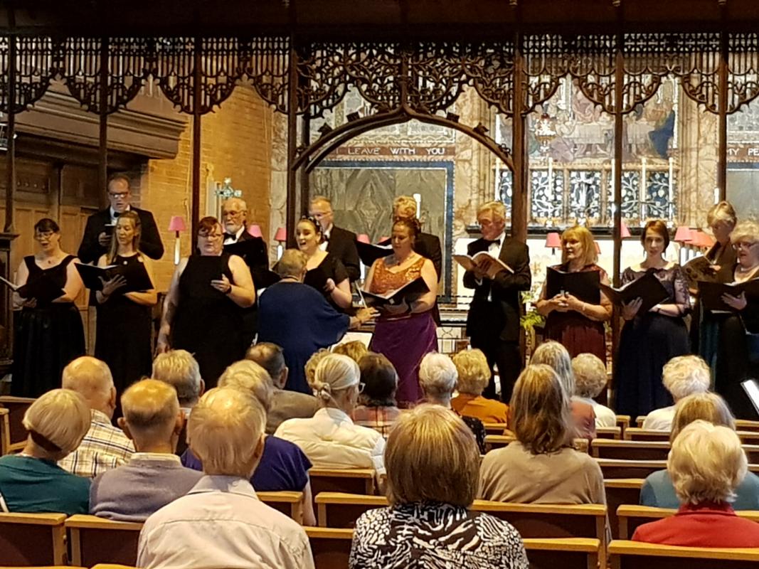 Charity concert with Ipswich Gilbert and Sullivan Society Singers