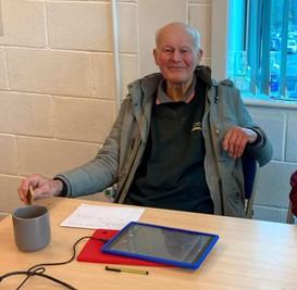 Graham, in the Digital Tech Café, which provides regular free-to-access digital support for anyone needing a bit of guidance with phones, tablets or laptops