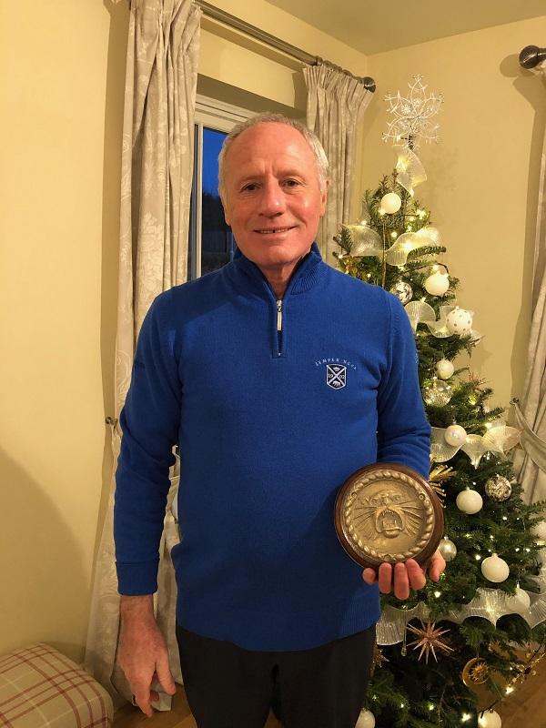 Graham with Tiger Trophy