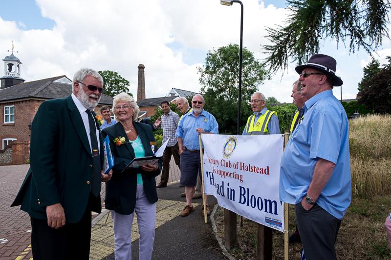 Showing Support for Halstead in Bloom - 