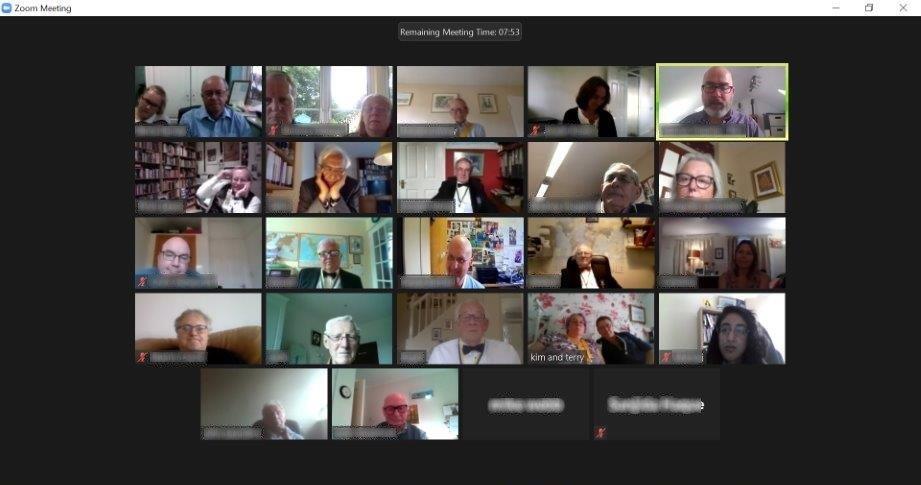 Video meeting screenshot