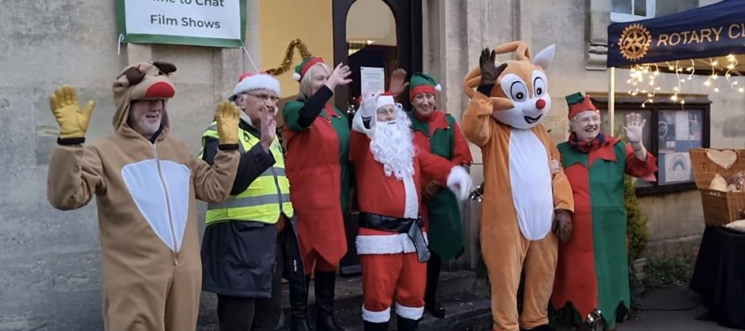 Helpers, Reindeers, Elves and father Christmas