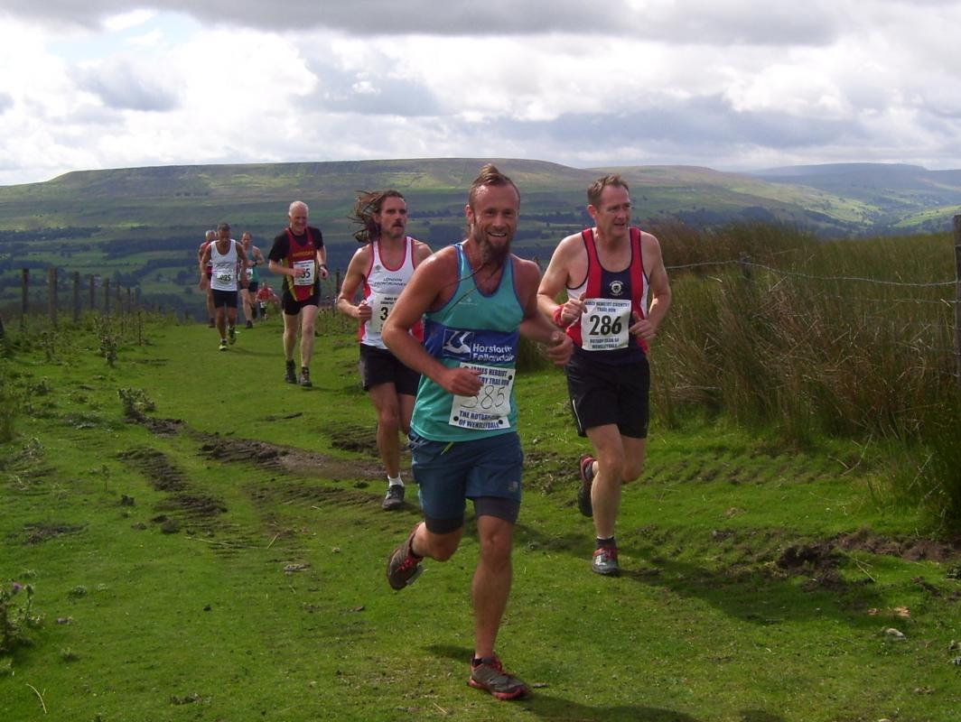 Runners on Black hill