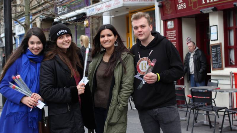 Stasiya, Tea, Mohini and Alex