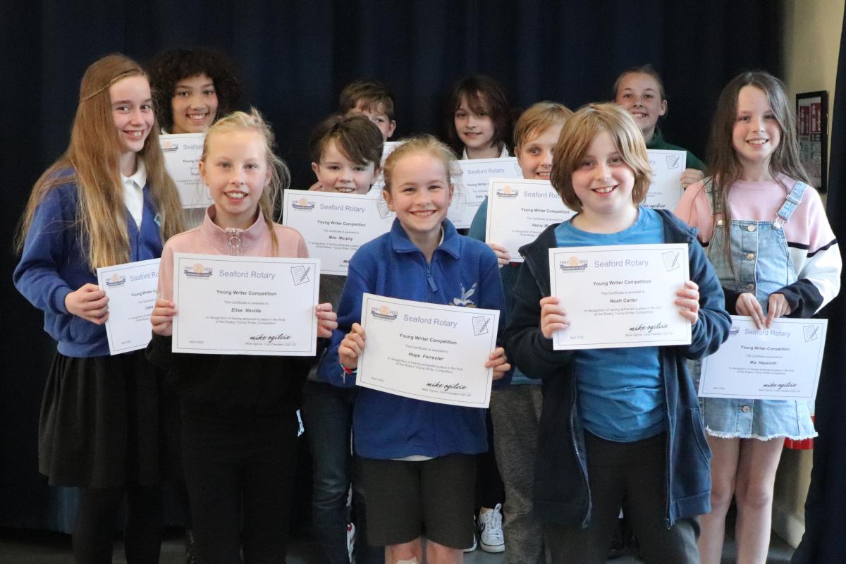 Young Writers Presentation Evening 2022 - 