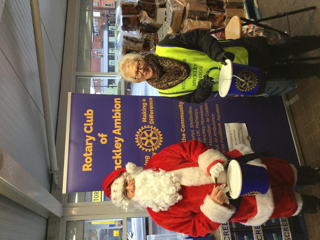 collecting at Tesco