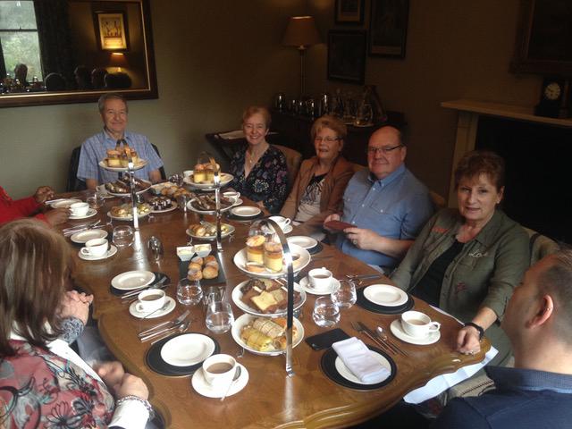 2nd Cromlix House Visit - This is the second visit to Cromlix House. Once again, the service was excellent and we all had a very enjoyable afternoon tea followed by a tour of Cromlix House.