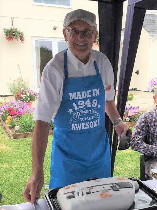 President's Summer Party - President John at the 2019 Rotary Summer party