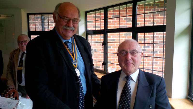 Keith Mann inducted by Clive Smitheram - 