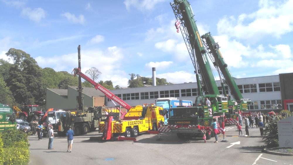 Showground in part of the successful Rotary Touch a Truck family shows...