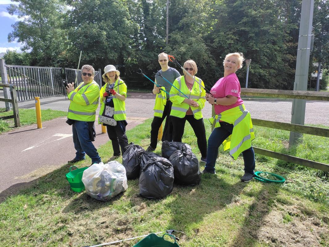 More litter picking