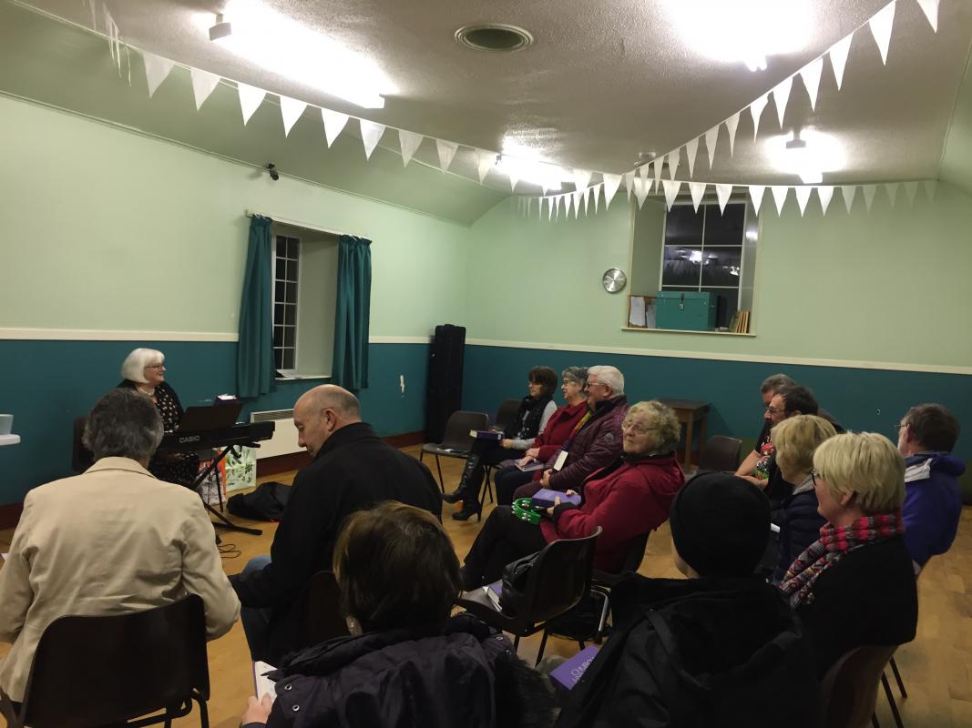 Carol singing and bell ringing
