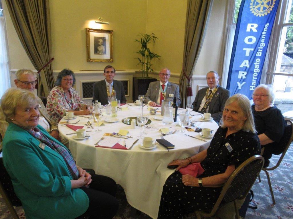 Joint meeting of Brigantes, Harrogate and Knaresborough Rotary