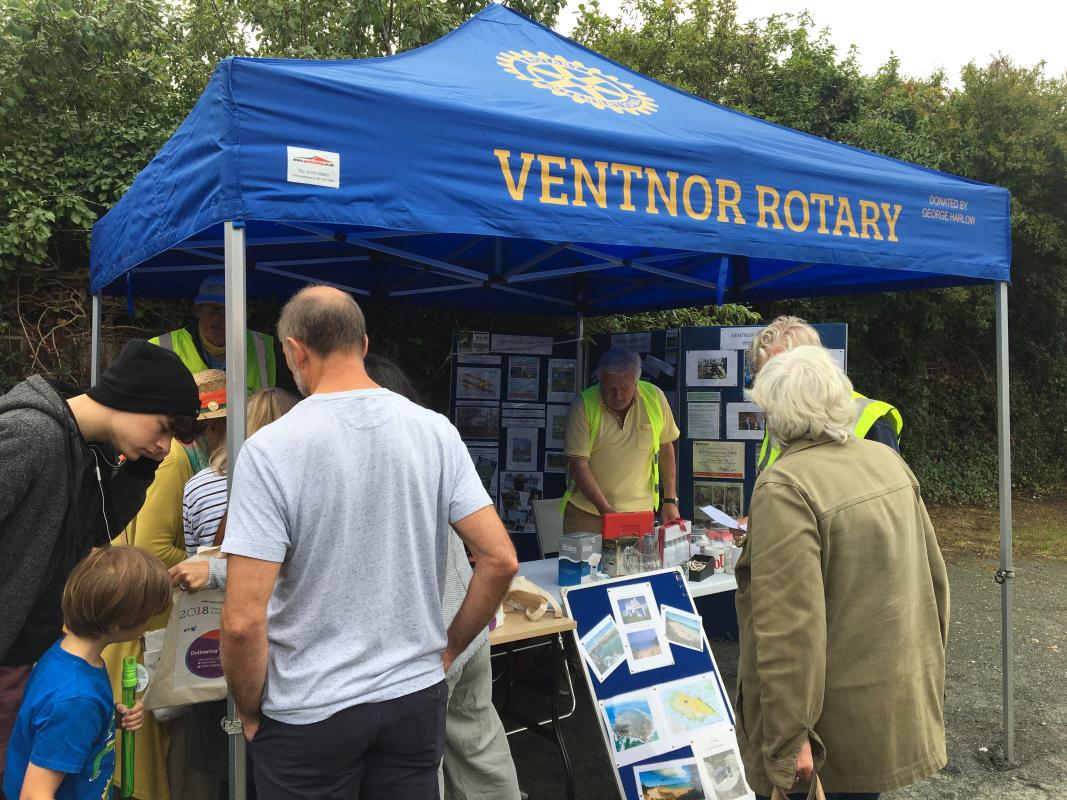 Raising Funds and Awareness at Niton Market
